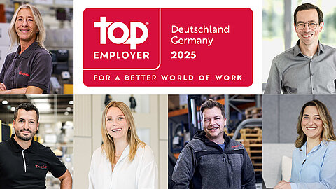 [Translate to Deutsch:] Das Top Employer Siegel aus 2025