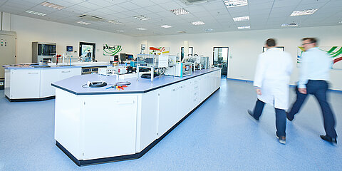 The in-house Coroflex test laboratory