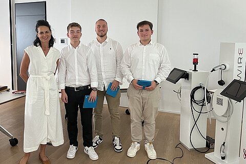 Second-placed team at the 2023 Apprentice Pitch
