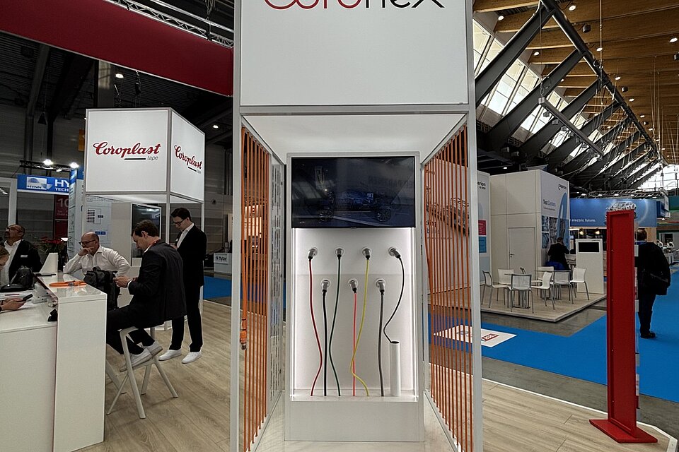 Coroplast Tape and Coroflex at the Battery Show Europe 2026 in Stuttgart